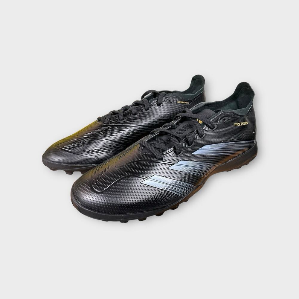 adidas Predator League Turf, Black/Carbon/Gold Metallic